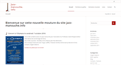 Desktop Screenshot of jazz-manouche.info